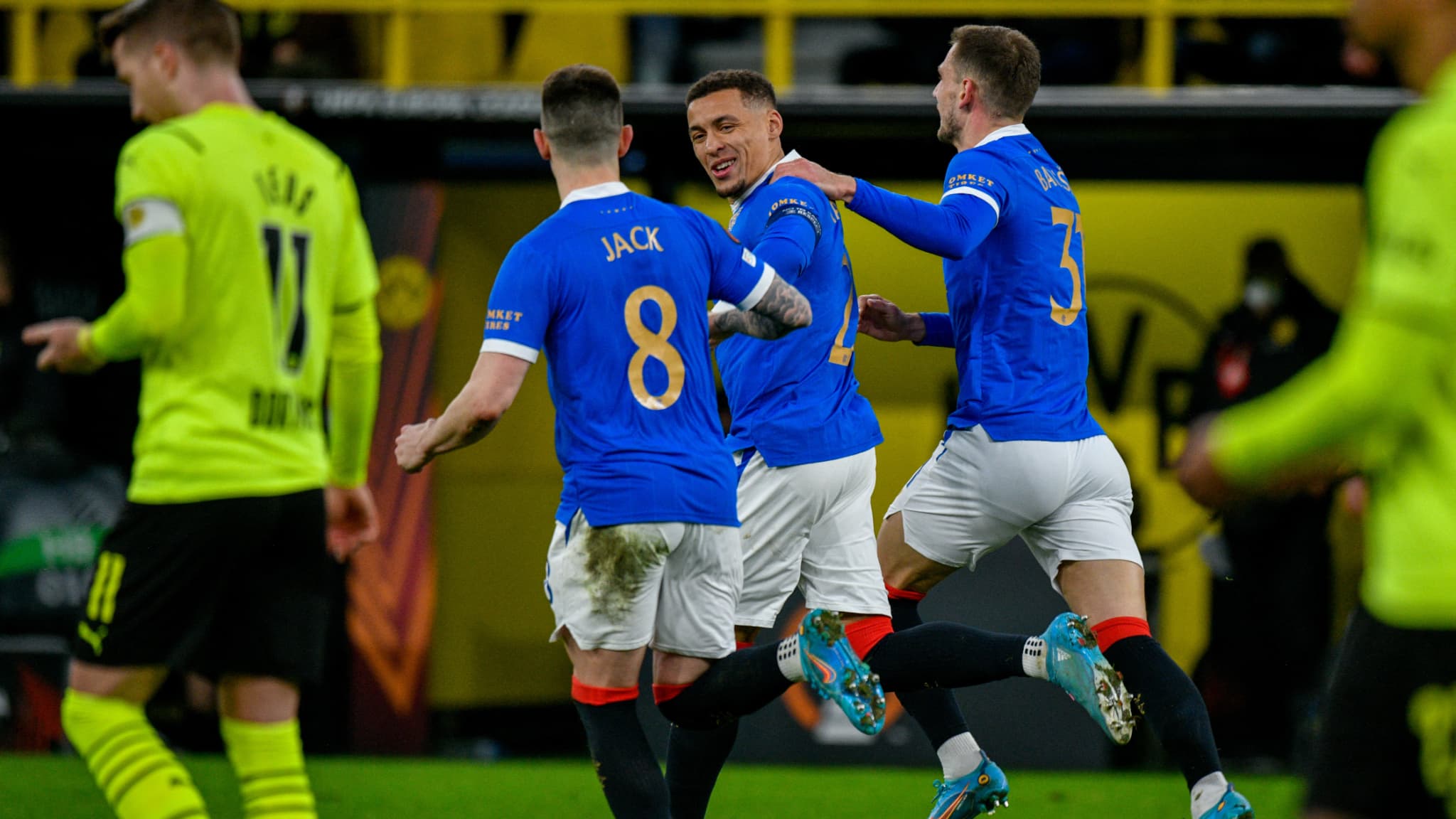 Rangers stun Dortmund in the first leg and secure Betis