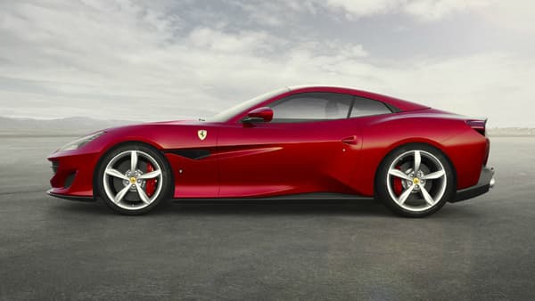 La Ferrari portofino sera dévoilée officiellement au salon de Francfort mi septembre.