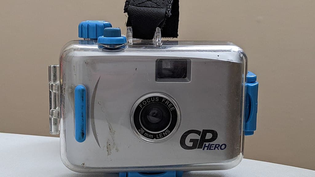 La première GoPro fonctionnait avec une pellicule argentique