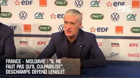 France – Moldavie : "Il ne faut pas qu’il culpabilise", Deschamps défend Lenglet