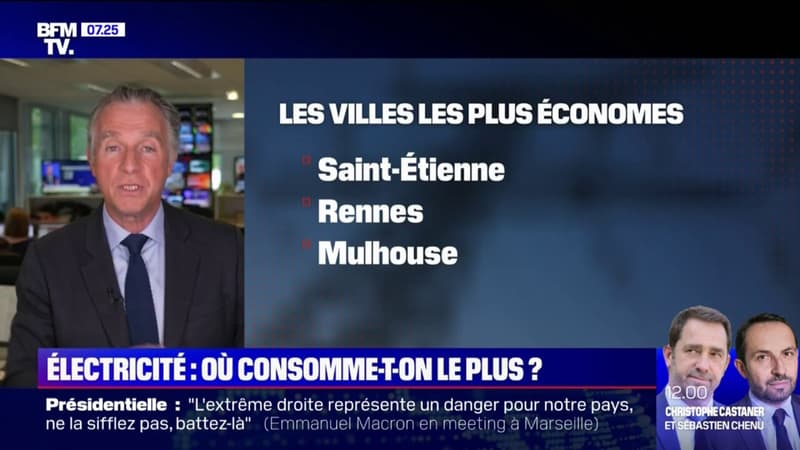 Electricité: dans quelles villes consomme-t-on le plus ?