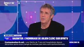 Julien Clerc, au sujet de la mort de Robert Badinter: "C'est une grande perte pour notre pays"
