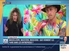 Happy Boulot: Maquilleurs, magiciens, musiciens... que viennent-ils faire dans les entreprises ?, par Laure Closier - 25/11