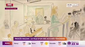 Procès Mazan: la fille d'un des accusés témoigne 