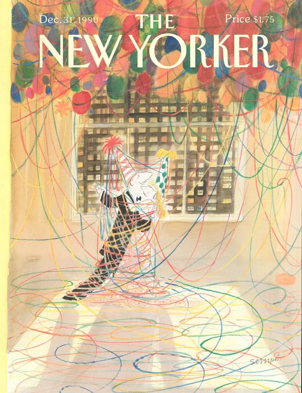 "Une" du New Yorker - 31 décembre 1990