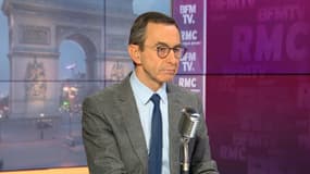 Le président du groupe LR au Sénat, Bruno Retailleau, le 7 janvier 2021