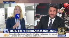 Immeubles effondrés à Marseille: Des recherches "toute la nuit" (3/3)