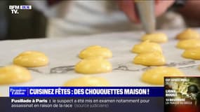 Cuisinez Fêtes : des chouquettes maison avec le chef pâtissier du Fouquet's