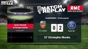 Lorient - PSG (1-2) : le Match Replay avec le son RMC Sport !