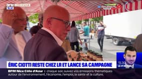 Législatives: Éric Ciotti reste chez LR et lance sa campagne à Nice 