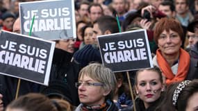 Manifestation du 11 janvier, à Paris.
