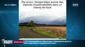 Par erreur, Google Maps envoie des dizaines d'automobilistes... dans un champ
