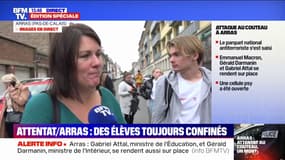 Attaque au couteau à Arras: "Il me tarde de le récupérer" témoigne cette mère d'élève, scolarisé au lycée Gambetta