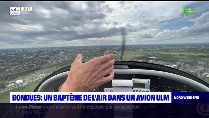 Les Ch'tites Sorties du samedi 22 juin 2024 - Un baptême de l'air dans un avion ULM à Bondues 