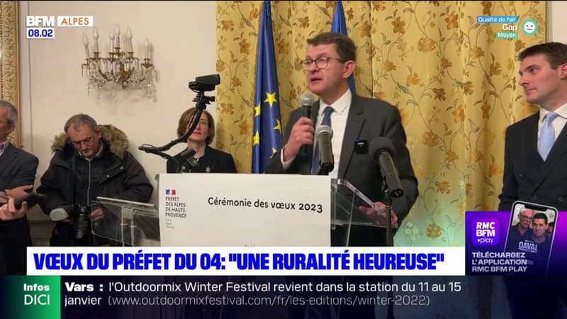 Alpes-de-Haute-Provence: les vœux du préfet du département