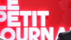 Yann Barthès sur le plateau du Petit Journal sur Canal+, qu'il a quitté en juillet 2016 pour rejoindre TF1.