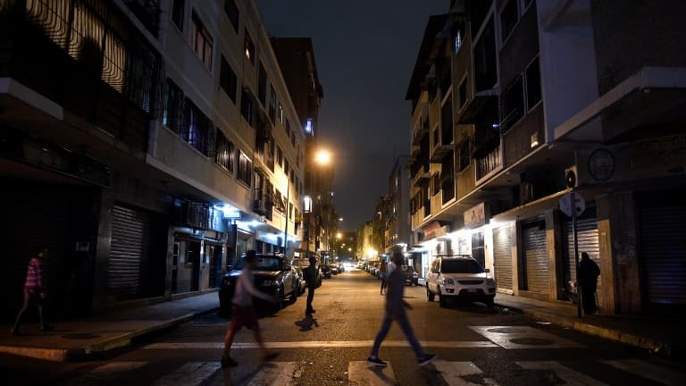 Dans certains quartiers de Caracas, il n'y a pratiquement plus âme qui vive