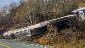 Un train de passagers a déraillé à la suite d'un éboulement de pierres dans le nord de la Norvège, faisant un mort et quatre blessés, le 24 octobre 2024.