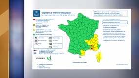 Le Vaucluse et les Bouches-du-Rhône ont été placés en vigilance orange.