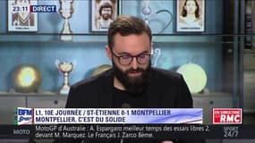 Julien, supporter montpellierain surpris de la victoire de son équipe