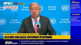 "Le monde regarde": le secrétaire général de l'ONU Antonio Guterres appelle à se saisir de ce moment "décisif"