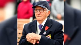 Michel Cherrier, ancien résistant originaire du Calvados.