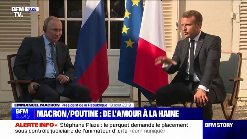 LES ÉCLAIREURS - Comment la relation entre Emmanuel Macron et Vladimir Poutine a-t-elle évolué depuis 2017?