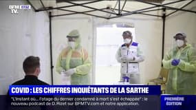 Coronavirus: le taux d'incidence de cas positifs dépasse le seuil d'alerte dans la Sarthe