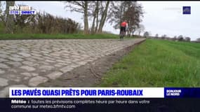 Nord: les pavés quasi prêts pour Paris-Roubaix