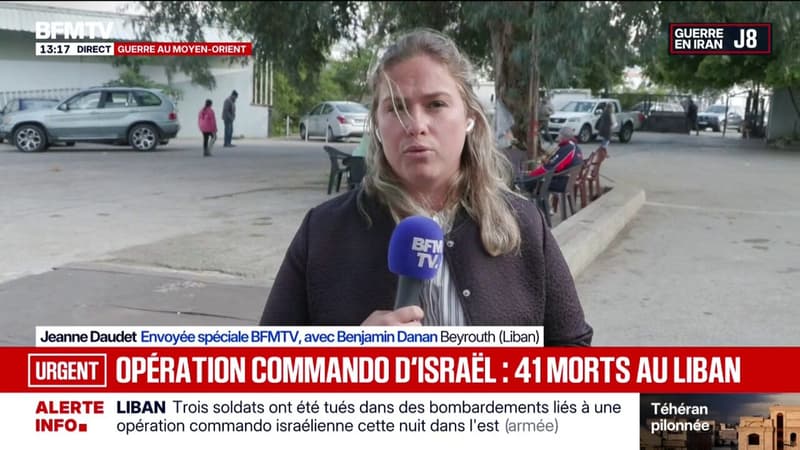 41 morts et 40 blessés dans une opération commando israélienne au Liban selon un bilan provisoire