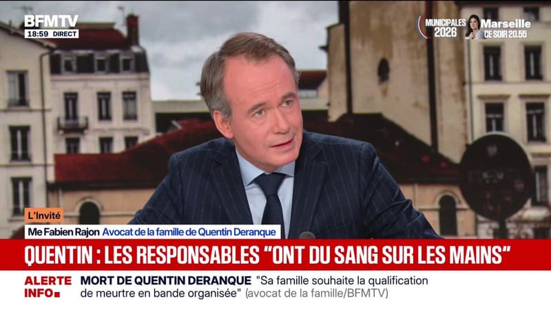 Mort de Quentin Deranque à Lyon: "Des individus ont du sang sur les mains", assure l'avocat de la famille du militant nationaliste tué