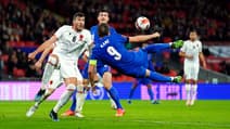 Harry Kane auteur d'un triplé contre l'Albanie
