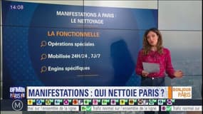 Paris Scan: Qui nettoie les rues de Paris après les manifestations? 