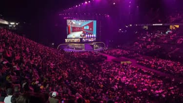 L'Accor Arena de Bercy lors de la finale du Major Counter-Strike: GO, l'un des temps forts esport de l'année