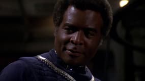 L'acteur américain Terry Carter, dans la série "Battlestar Galactica".