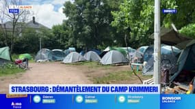 Strasbourg: les 200 personnes du campement Krimmeri appelées à quitter les lieux