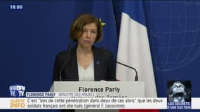 "Jamais nous n'abandonnons nos concitoyens", Florence Parly a adressé un message aux terroristes responsables de l'enlèvement de deux Français au Bénin