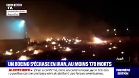 Un Boeing ukrainien s'écrase après son décollage à Téhéran et fait au moins 170 morts
