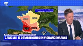 Canicule : 16 départements placés en vigilance orange - 16/07