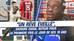 Nice 1-2 PSG : "Un rêve éveillé", savoure Zague, buteur pour la première fois le jour de ses 18 ans