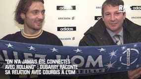 "On n'a jamais été connectés avec Rolland" : Dugarry raconte sa relation tumultueuse avec Courbis à l'OM