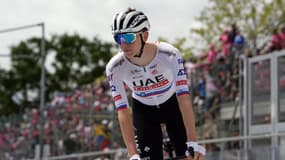 Tadej Pogacar lors de la 2e étape du Giro, le 5 mai 2024.