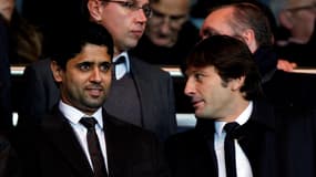 Nasser Al-Khelaifi et Leonardo