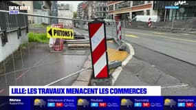 Lille: les travaux menacent les commerces