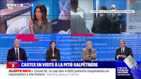 Story 6 : Jean Castex en visite à la Pitié-Salpêtrière - 12/03