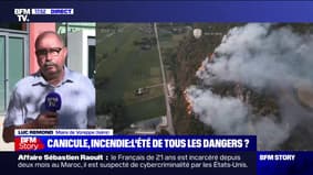 Incendie à Voreppe: "Un éclair a mis le feu à un arbre et ça s'est répandu très rapidement", explique le maire