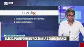 La start-up qui recrute: Olecio, plateforme d'accès à la connaissance - 02/10