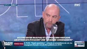 Yves Lefebvre, secrétaire général de Unité SGP police FO: "Il y a eu un front uni avec l'objectif de faire reconnaître par le gouvernement l'engagement des gradés et gardiens de la paix."