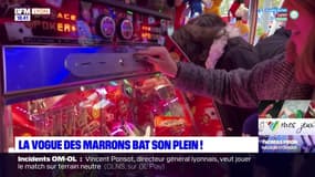 La vogue des Marrons bat son plein à Lyon