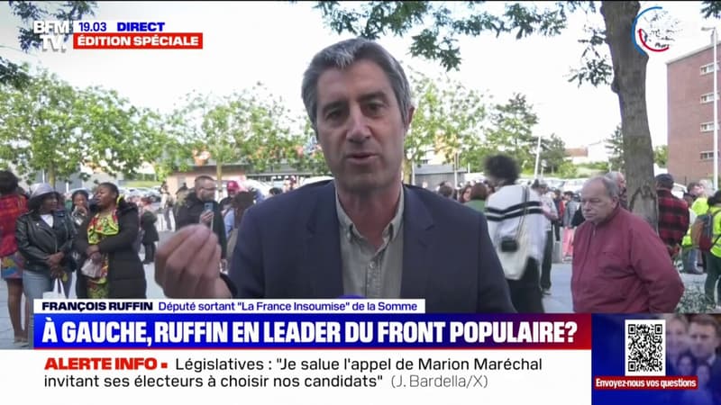 Législatives: François Ruffin souhaite 